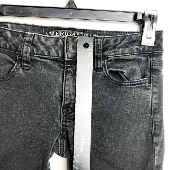 American Eagle Jegging Super Stretch Black - Picture 9 of 11